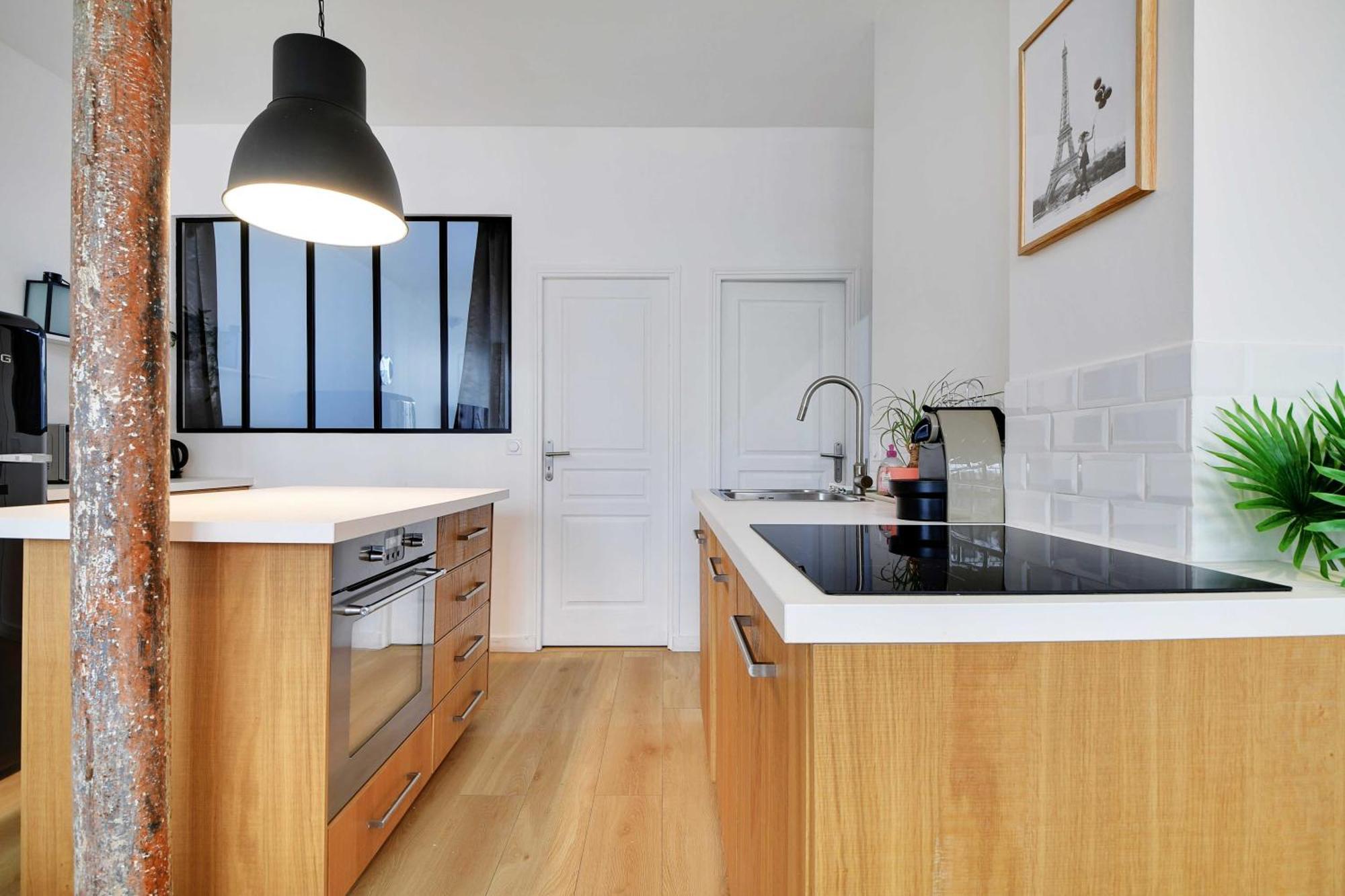 Apartment Loft Lumineux Et Design - 6 Personnes Voltaire 11e Paris